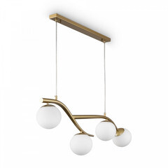 Люстра подвесная Freya Rosella E27 240 Вт 16 кв.м (FR8015PL-04BS) - фото 5