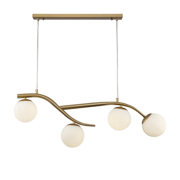 Изображение товара Люстра подвесная Freya Rosella E27 16 кв.м стиль лофт латунь стекло