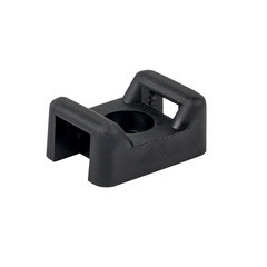 Изображение товара Площадка для крепления стяжек PROxima 22х16 мм полиамидная черная (100 шт.) (pmo-22-16-b)