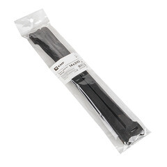 Хомут-липучка для крепления кабеля EKF PROxima 14х310 мм полиамидный черный (20 шт.) (hlct-3-b) - фото 2