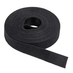 Хомут-липучка для крепления кабеля EKF PROxima 20 мм 5 м полиамидный черный (hlft-2-b) - фото 4