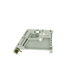 Зажим EKF PROxima EW для фиксации на DIN-рейке пластиковый (100 шт.) (ahdw-ew) - фото 2