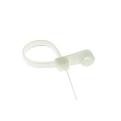 Стяжка кабельная EKF PROxima 100х3,6 мм под винт нейлоновая белая (100 шт.) (plc-c-o-3.6x100) - фото 1