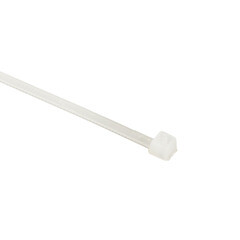 Стяжка кабельная EKF Basic 120х2,5 мм нейлоновая белая (100 шт.) (plc-c-2.5x120) - фото 3