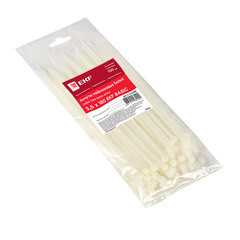 Стяжка кабельная EKF Basic 180х3,6 мм нейлоновая белая (100 шт.) (plc-c-3.6x180) - фото 2