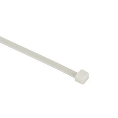 Стяжка кабельная EKF Basic 150х4,8 мм нейлоновая белая (100 шт.) (plc-c-4.8x150) - фото 3