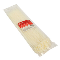 Стяжка кабельная EKF Basic 350х4,8 мм нейлоновая белая (100 шт.) (plc-c-4.8x350) - фото 3