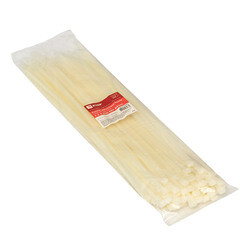 Стяжка кабельная EKF Basic 500х7,2 мм нейлоновая белая (100 шт.) (plc-c-7.2x500) - фото 3