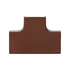 Тройник для кабель-канала EKF 15х10 мм темное дерево (4 шт.) (tchd-15-10x4) - фото 3