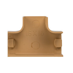 Тройник для кабель-канала EKF 16х16 мм светлое дерево (4 шт.) (tchl-16-16x4) - фото 2