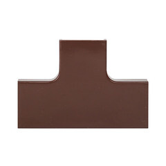 Тройник для кабель-канала EKF 20х10 мм темное дерево (4 шт.) (tchd-20-10x4) - фото 2