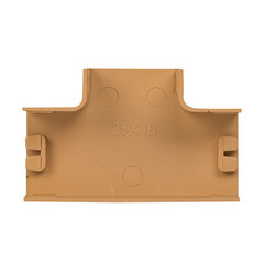 Тройник для кабель-канала EKF 25х16 мм светлое дерево (4 шт.) (tchl-25-16x4) - фото 3