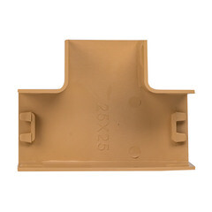 Тройник для кабель-канала EKF 25х25 мм светлое дерево (4 шт.) (tchl-25-25x4) - фото 3