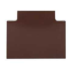 Тройник для кабель-канала EKF 40х16 мм темное дерево (4 шт.) (tchd-40-16x4) - фото 3