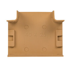 Тройник для кабель-канала EKF 40х25 мм светлое дерево (4 шт.) (tchl-40-25x4) - фото 2