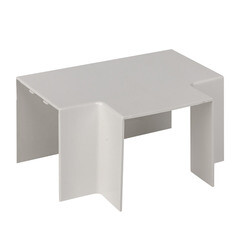 Тройник для кабель-канала EKF 60х60 мм белый (4 шт.) (tchw-60-60x4)