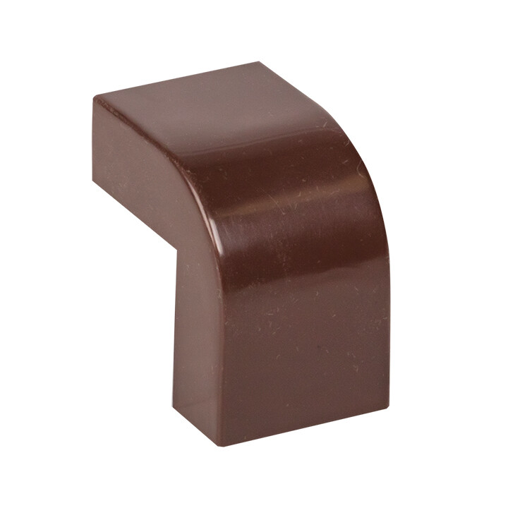 Изображение товара Угол внешний для кабель-канала EKF 20х10 мм темное дерево (4 шт.) (obd-20-10x4)