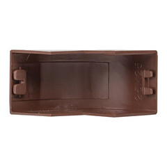 Угол внешний для кабель-канала EKF 25х25 мм темное дерево (4 шт.) (obd-25-25x4) - фото 4