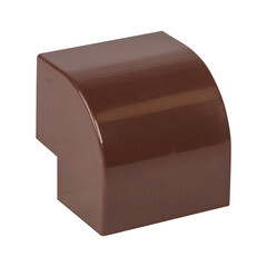 Угол внешний для кабель-канала EKF 40х25 мм темное дерево (4 шт.) (obd-40-25x4)