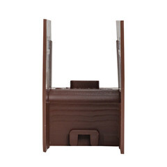 Угол внутренний для кабель-канала EKF 25х25 мм темное дерево (4 шт.) (ibd-25-25x4) - фото 3