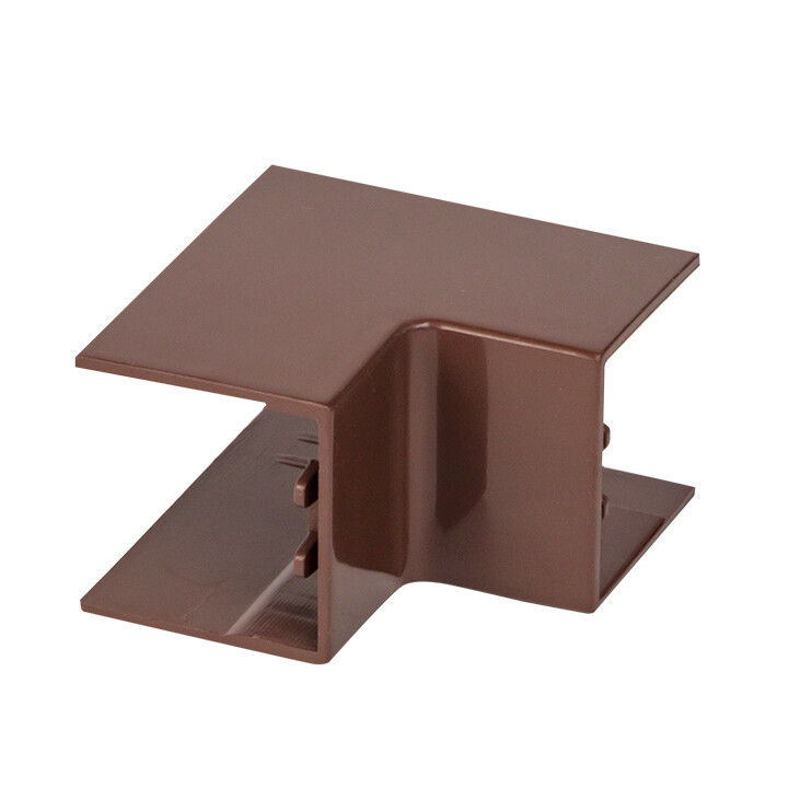 Угол внутренний для кабель-канала EKF 25х25 мм темное дерево (4 шт.) (ibd-25-25x4)