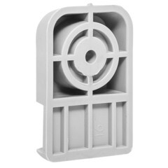 Площадка для крепления стяжек EKF PROxima 34х23 мм серая (100 шт.) (pdm-g) - фото 2