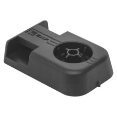 Площадка для крепления стяжек EKF PROxima 34х23 мм черная (100 шт.) (pdm-b) - фото 1