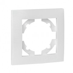 Рамка EKF Валенсия одноместная жемчуг (EWM-G-301-50)