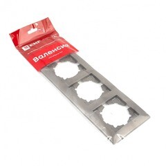 Рамка EKF Валенсия четырехместная графит (EWM-G-304-60) - фото 2