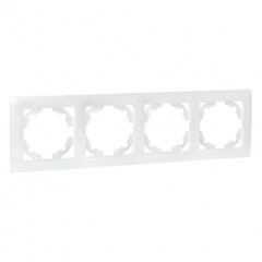 Изображение товара Рамка EKF Валенсия четырехместная жемчуг (EWM-G-304-50)