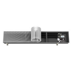 Конвектор внутрипольный Varmann Ntherm с 1 теплообменником 2600х370х90 мм боковое подключение