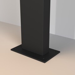 Светильник светодиодный садово-парковый Outdoor Paso черный 800 мм 3000К 12 Вт IP54 (O595FL-L12B3K) - фото 4