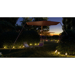 Светильник светодиодный садово-парковый Outdoor Talpa черный 360 мм 3000К 3 Вт IP65 (O416FL-L3B3K) - фото 4