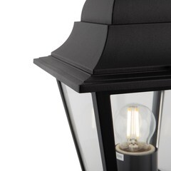 Светильник садово-парковый Outdoor Abbey Road черный 1160 мм E27 60 Вт IP44 (O003FL-01B) - фото 4