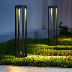 Светильник светодиодный садово-парковый Outdoor Royal Mile серый 800 мм 3000К 13 Вт IP65 (O019FL-L12GR3K) - фото 2