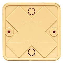 Коробка распределительная 75х75х26 мм IP42 EKF (plc-kmr-030-030-s) - фото 4