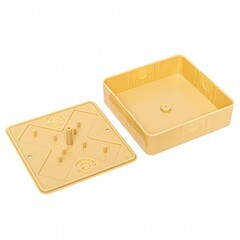 Коробка распределительная 100х100х28 мм IP42 EKF (plc-kmr-030-032-s) - фото 2