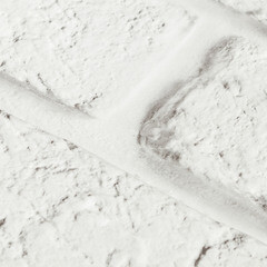 Панель ПВХ 250х2700х8 мм Nordside термопечать кирпич белый 0,675 кв.м - фото 2