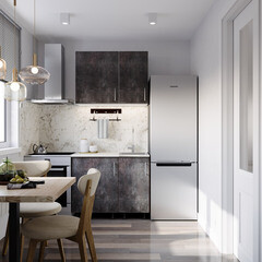 Фасад боковой atelier темный 330х720х18 мм - фото 5