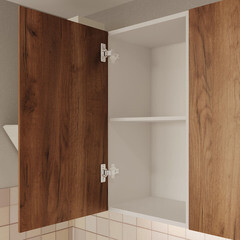 Фасад для шкафа дуб табачный craft 596х536х18 мм - фото 4