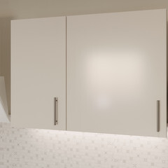 Фасад боковой бьянко глянец 330х720х18 мм - фото 2