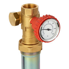 Насосная группа Stout 1 ВР(г) х 1 1/2 НР(ш) с прямым контуром в теплоизоляции без насоса (SDG-0001-002501) - фото 2