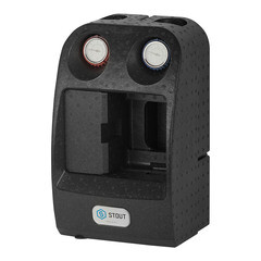 Насосная группа Stout 1 ВР(г) х 1 1/2 НР(ш) с термостатическим смесительным клапаном без насоса (SDG-0002-002501) - фото 4