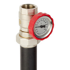 Насосная группа Rommer 1 ВР(г) х 1 1/4 НР(ш) с трехходовым приводным смесителем без насоса (RDG-0003-012501) - фото 5