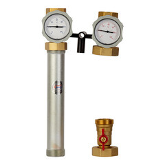 Насосная группа Meibes UK 1 1/4 ВР(г) х 1 1/2 НР(ш) без насоса (M66812EARU) - фото 7