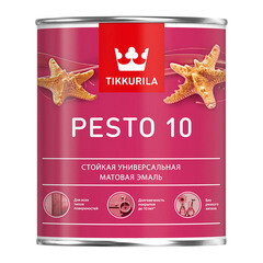 Изображение товара Эмаль алкидная Tikkurila/Tikkivala Pesto 10 база С матовая 0,9 л