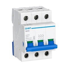 Изображение товара Выключатель нагрузки Chint NH4 3P 32А 230 В на DIN-рейку (398043)
