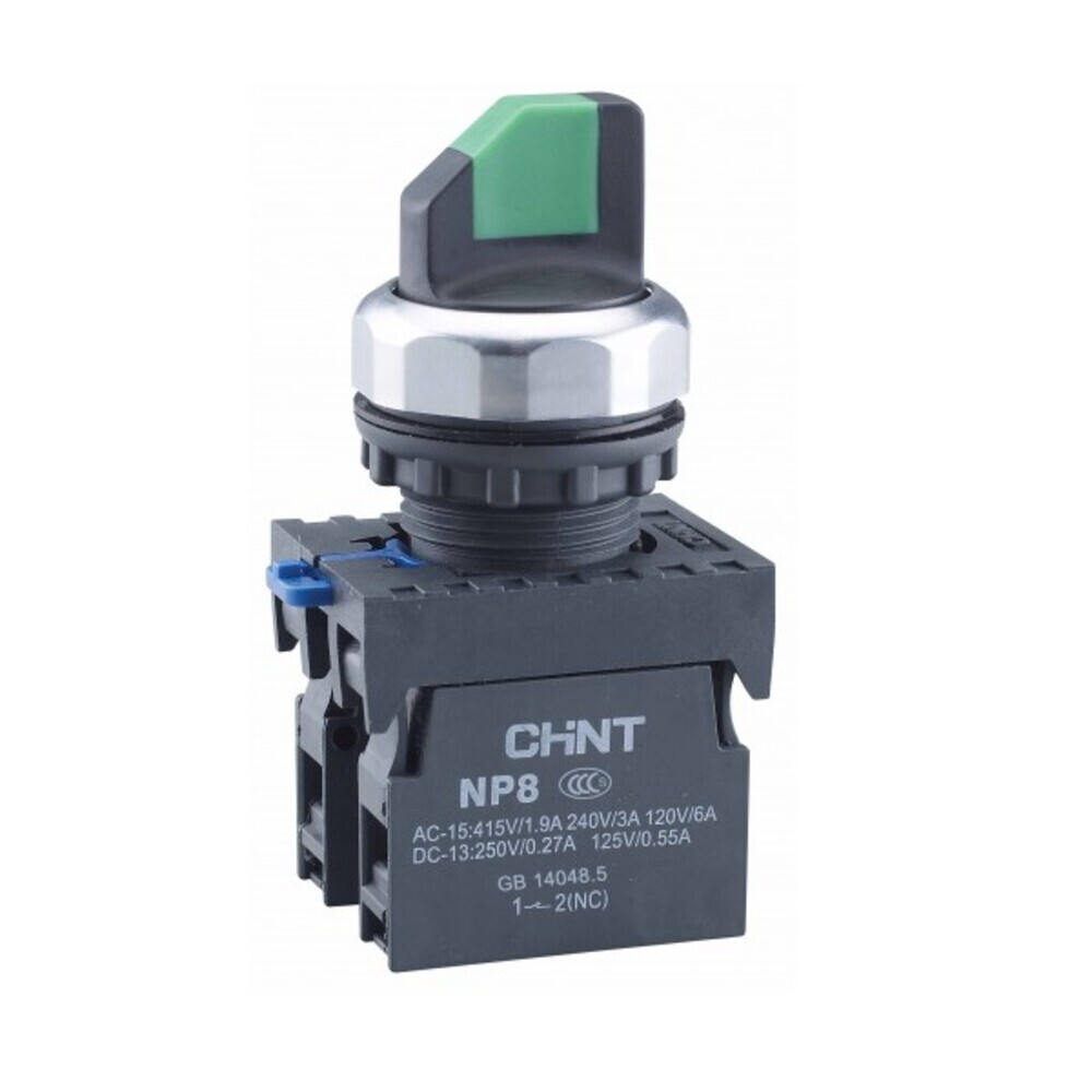 Изображение товара Переключатель Chint NP8 20X/312 230 В IP65 2P с фиксацией черный