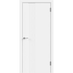 Изображение товара Дверь межкомнатная Альда 3D 1 800х2000 мм эмаль белая глухая с замком