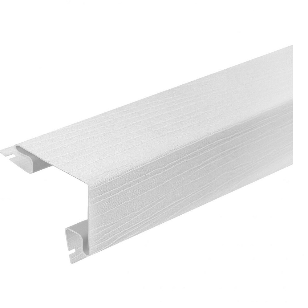 Изображение товара Наружный угол профільный Profbuild 3000 мм белый для фасада